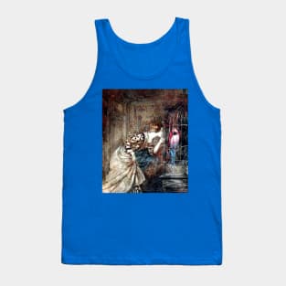 Mary Colven and the Parrot - Arthur Rackham Tank Top